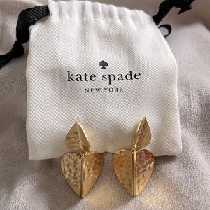 kate spade gold earrings